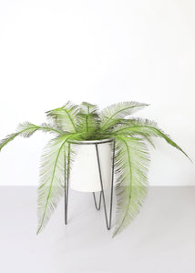 Indoor/Outdoor Fake Plants Fern Bush - 23"