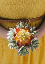 Load image into Gallery viewer, Artificial Succulent Bouquet Pick in Green Gray - 4&quot; Wide
