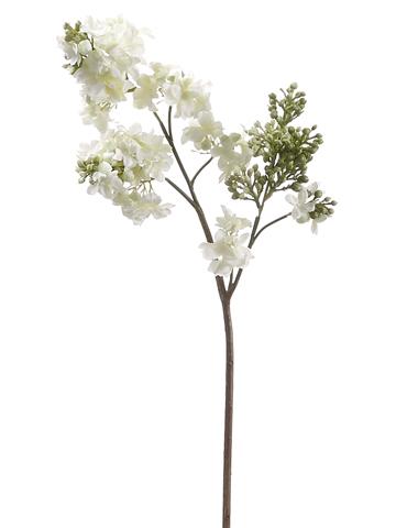Fake Lilacs Flower in Cream