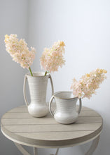 Load image into Gallery viewer, Farmhouse Ceramic Flower Vase with Handles - 7.75&quot; Tall
