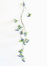 Load image into Gallery viewer, Blue Artificial Berries Vine - 39&quot;
