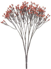 Load image into Gallery viewer, Coral Red Real Touch Baby&#39;s Breath Flowers Bush
