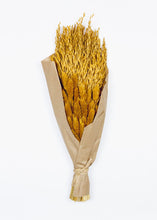 Load image into Gallery viewer, Golden Orange Yellow Dried Grasses Bouquet - 19&quot; Tall
