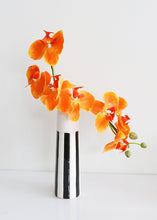 Load image into Gallery viewer, Artificial Phalaenopsis Orchids in Orange - 36&quot;

