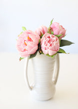 Load image into Gallery viewer, Pink Real Touch Flower Bundle of Peonies
