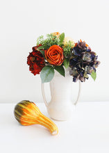 Load image into Gallery viewer, Fall Decor Fake Gourd in Autumn Yellow Orange - 7&quot; Tall x 3&quot; Wide
