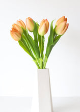 Load image into Gallery viewer, Peach Artificial Tulip Flower Bundle
