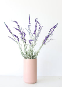 Fake English Lavender Bush in Purple