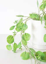 Load image into Gallery viewer, Fake Lunaria Money Plant Hanging Bush - 30&quot;
