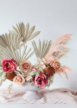 Load image into Gallery viewer, Fuchsia Real Touch Peony with Flower Bud
