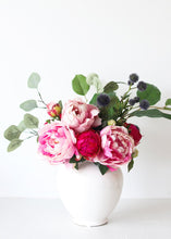 Load image into Gallery viewer, Artificial Flower Peony Bud in Fuchsia - 18&quot; Tall
