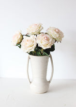 Load image into Gallery viewer, Real Touch Rose Stem in Cream Pink - 14" Tall

