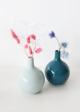 Load image into Gallery viewer, Handmade Franca Vase in Dark Teal - 5&quot; Tall
