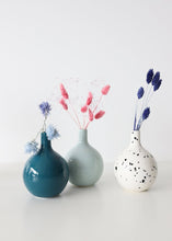 Load image into Gallery viewer, Handmade Franca Vase in Dark Teal - 5&quot; Tall
