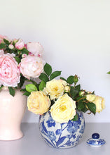 Load image into Gallery viewer, Soft Yellow Fake English Rose
