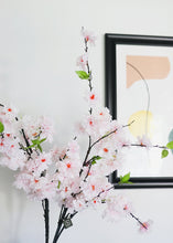Load image into Gallery viewer, Artificial Cherry Branch Spray - 58&quot;
