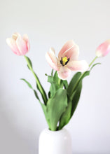 Load image into Gallery viewer, Pink Artificial Fake Dutch Tulip Flower

