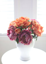Load image into Gallery viewer, Real Touch Mauve Purple Faux Garden Peony - 6" Bloom
