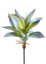 Load image into Gallery viewer, Blue Grey Plastic Agave Succulent Pick - 9&quot; Tall
