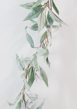 Load image into Gallery viewer, Artificial Flocked Seeded Eucalyptus Leaf Garland - 6&#39;
