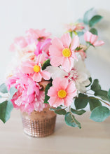 Load image into Gallery viewer, Artificial Cosmos Flowers in Pink - 3-4&quot; Blooms
