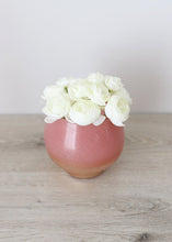 Load image into Gallery viewer, Mini White Cream Silk Ranunculus Bush - 10"
