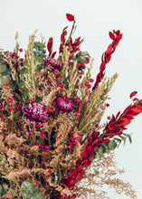 Load image into Gallery viewer, Red Preserved Myrtle Leaf Foliage Bouquet - 24" Tall
