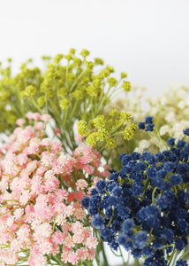 Dark Blue Real Touch Baby's Breath Bush