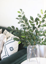 Load image into Gallery viewer, Silk Italian Ruscus Stem - 26" Tall
