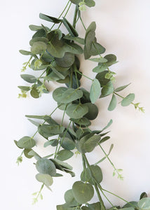 Faux Eucalyptus Garland - 6'