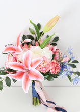 Load image into Gallery viewer, Artificial Tweedia Flowers in Blue
