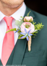 Load image into Gallery viewer, Artificial Tweedia Flowers in Blue
