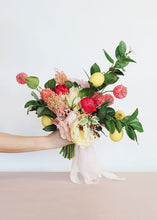 Load image into Gallery viewer, Artificial Flower Peony Bud in Fuchsia - 18&quot; Tall
