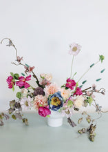Load image into Gallery viewer, Orion Floral Compote Bowl - 5.25"
