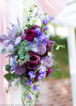 Load image into Gallery viewer, Artificial Allium Flower in Lavender - 17.5&quot;
