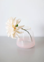 Load image into Gallery viewer, Blush Peach Dahlia Silk Flower - 19&quot;
