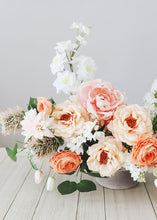 Load image into Gallery viewer, Artificial Peony Flower in Light Pink - 30&quot; Tall
