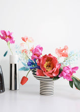 Load image into Gallery viewer, Peony Fake Flowers in Violet Fuchsia
