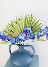 Load image into Gallery viewer, Silk Dendrobium Orchid in Purple and Blue - 35" Tall
