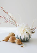 Load image into Gallery viewer, Cream Blush Dahlia Silk Flower Stem - 19&quot;
