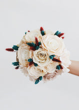Load image into Gallery viewer, Burgundy Dried Bunny Tail
