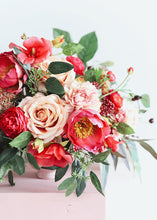 Load image into Gallery viewer, Pink Artificial Dahlia Flower
