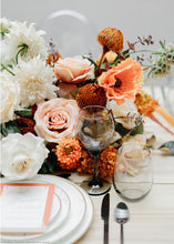 Load image into Gallery viewer, Orange Mum Artificial Fall Flowers
