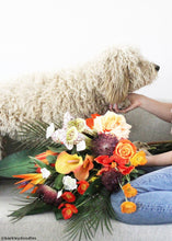 Load image into Gallery viewer, Fake Poppy Flower in Orange
