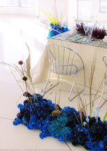 Load image into Gallery viewer, Dark Blue Real Touch Baby&#39;s Breath Bush
