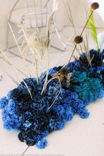 Load image into Gallery viewer, CASE OF 100 Royal Blue Carnation Silk Flower Picks - 5&quot; Tall
