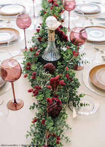 Indoor/Outdoor Artificial Eucalyptus Garland - 8'