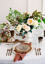 Load image into Gallery viewer, Real Touch Rose Stem in Cream Pink - 14" Tall
