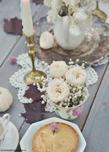 Load image into Gallery viewer, Pack of 8 - Preserved Rose Heads in Champagne White
