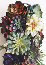 Load image into Gallery viewer, Fake Succulent Pick in Lavender Green - 4.5&quot; Wide
